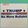 Trump 10pcs Donald Bumper Sticker 2020 Build The Wall Promises Kept Sticker Pack