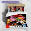 3pcs Custom Name Angry Birds game Bedding Set Duvet Cover Closure Includes 1 Duvet Cover & 2 Pillowcases for All Seasons Bedroom Decor