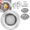 1Pc Kitchen Sink Stainless Steel Mesh Strainer Anti Clog Sears Sewer Filter Easy Clean Food Stopper