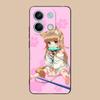 Anime Kinako Hara Mobile Phone Case for POCO F7 F6 F5 F4 F3 F2 Pro GT C75 C71 C65 C61 C40 Pro Ultra Colorful Printing Cover
