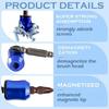 Anti-Slip Screwdriver Magnetizer 3-in-1 Screwdriver Head Magnetic Ring  Mechanics