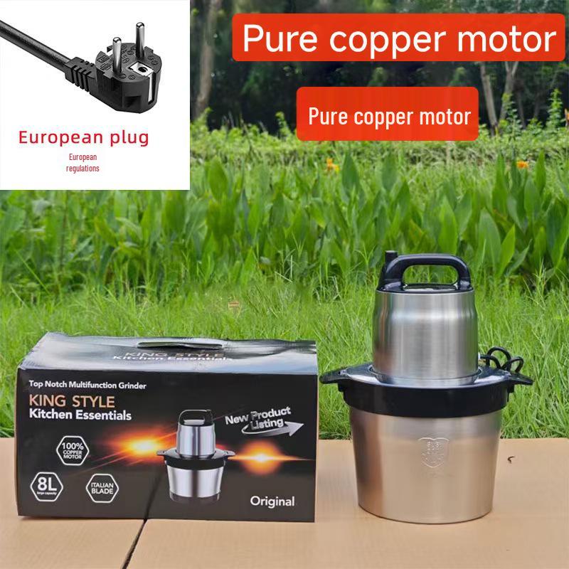 Fufumachine 6L Multifunctional Electric Meat Grinder & Food Processor