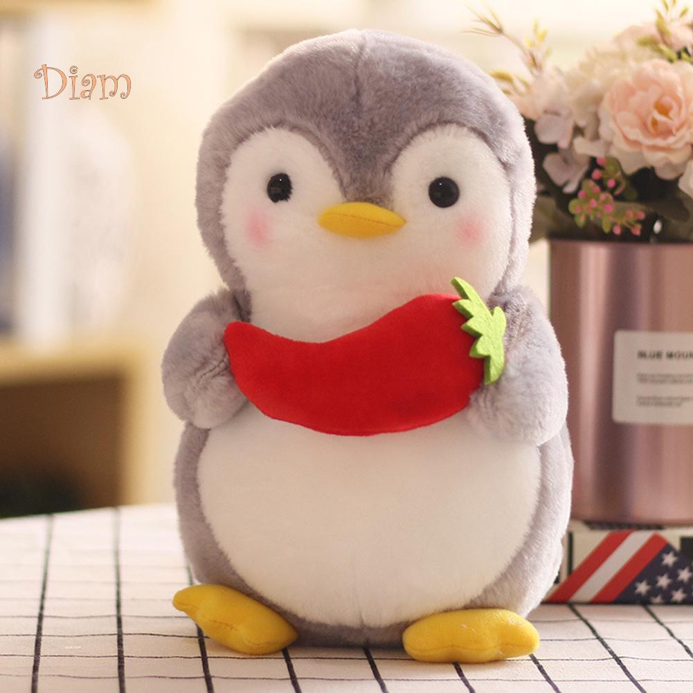 Baby Bär Niedlichen Pinguin Umarmt Obst Plüsch Puppe Kinder Spielzeug Wohnkultur Valentinstag Geschenk