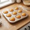 Carbon Steel Cake Baking Tray Mold Non-Stick Oven Baking Mold Chestnut Baking Pan  Kitchen