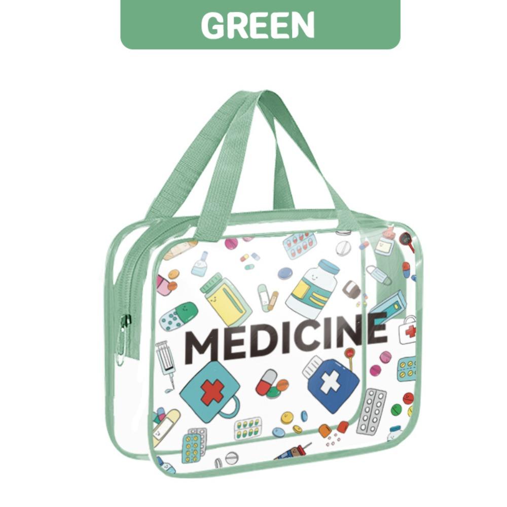 Multi-functional Large Capacity Makeup Bag PVC Zippered Cosmetic Bags Travel Organizer