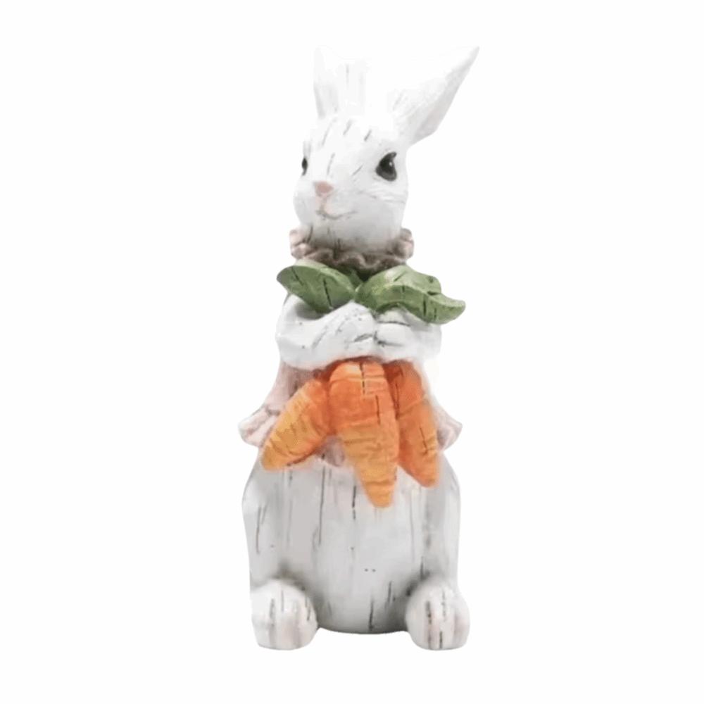 Resin Resin Rabbit Decoration Hand-Painted Easter Bunny Ornament  Party Decoration