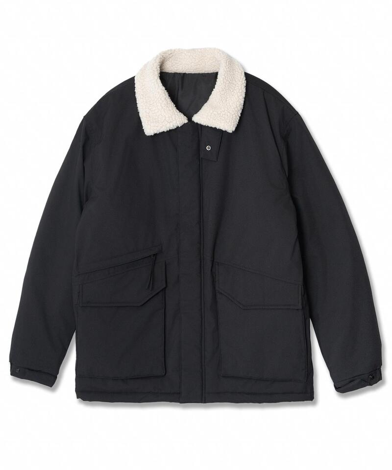 Underoff Sherpa Collar Hunting Padded Jacket Black