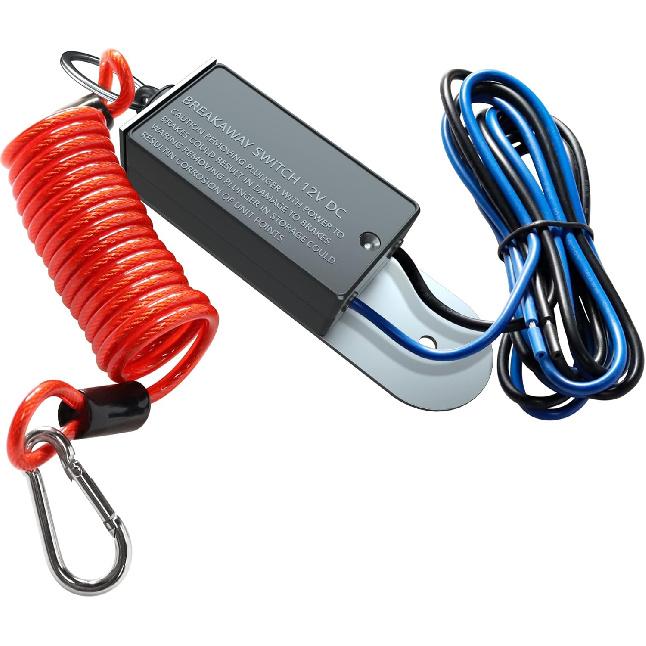 bestune Trailer Breakaway Cable Replacement - 4 Ft Brake Away Cable with Pin for Breakaway Trailer Systems