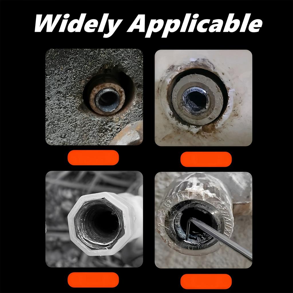 Wasserhahn Eckventil Abgebrochener Drahtausdreher 4 / 6 Punkte Abgebrochener Rohrkopf Schraubenausdrehung Wasserhahn Eckventil Abgebrochener Drahtausdreher