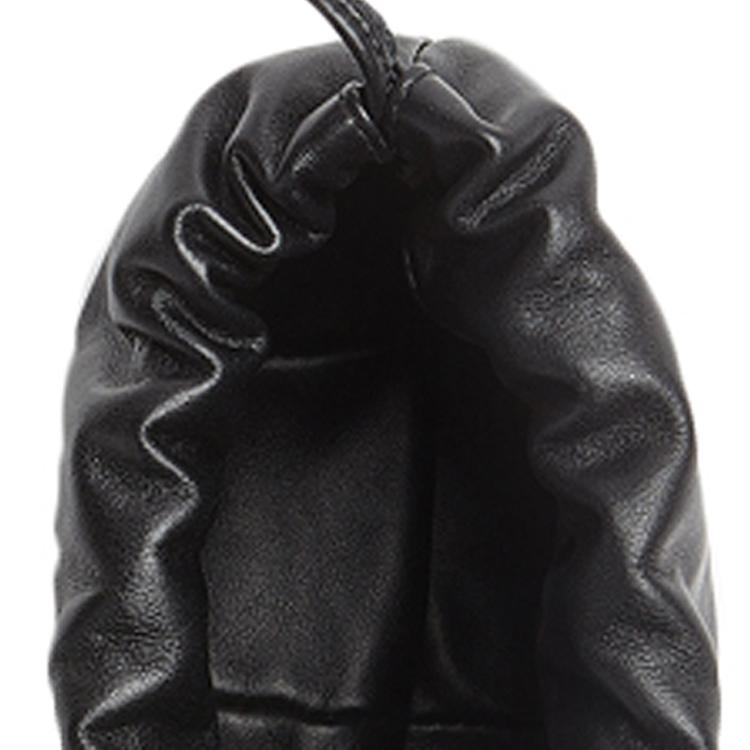 Bottega Veneta Mini Drawstring Nappa Leather Shoulder Bag Women bags Black 651905vcp418648