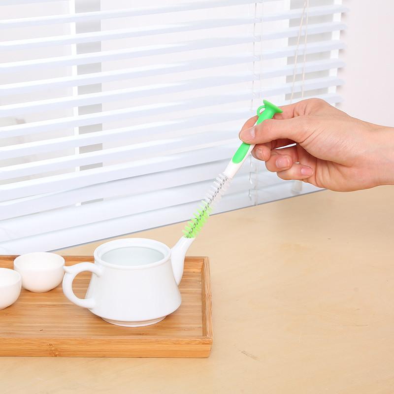 Čajová konvička Japonská hubička Kartáč se sací základnou Pro kuchyňské čisticí příslušenství