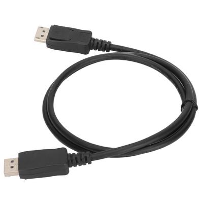 DP Male To DP Male Cable High Speed 32AWG 4K 60Hz HD DisplayPort Cable with Dust Cover1.5m  4.9ft