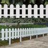 6pcs Garden Fence with 12 Ground Sockets - Decorative Garden Edge, Lawn Edge and Flower Bed Barrier - Ideal Choice for Wedding and Home Decoration