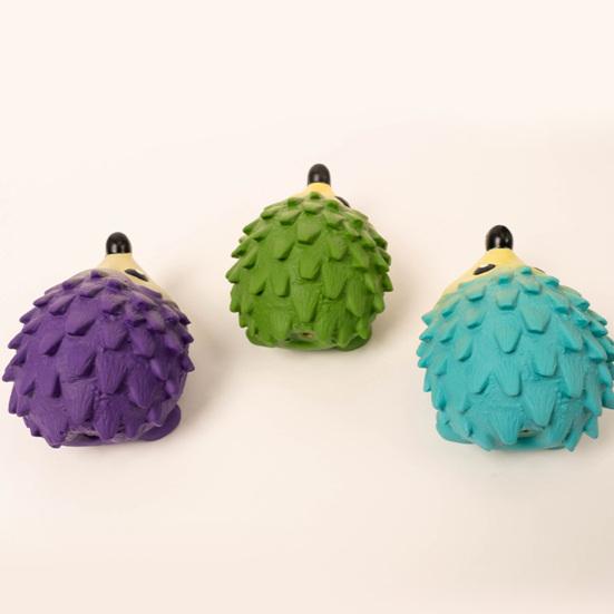 Dog Chew Toy Bite Soft Cartoon Resistant Creative Pet Dog Hedgehog Shape Teeth Grinding Toy