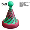 3D Printed Spiral Cone Toy Impossible Christmas Tree Passthrough Sculpture Vortex Thread Illusion Stress Relief Kids Adults Mini Spiral Santa Hat