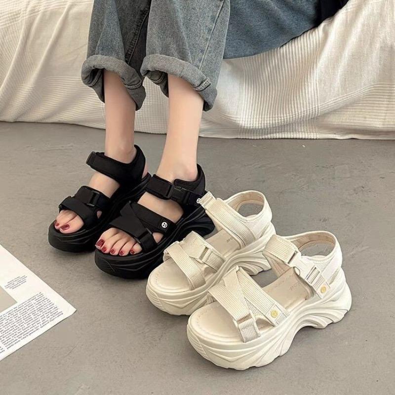 Womens Sandals Casual Sports Sandals Designer Platform Sandals for Women Summer Breathable Canvas Sandal Sandalias Mujer
