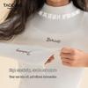 Taoding Girls' Casual Pure Color Mid-High Neck Base Layer Sweater