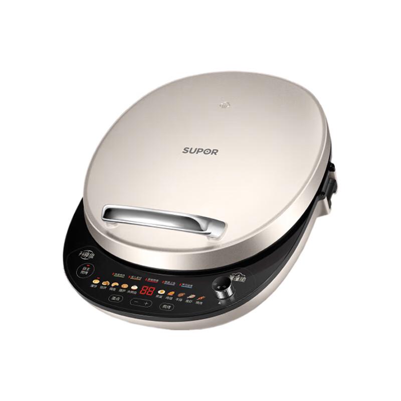 SUPOR Electric Pancake Maker with Steam and Large Non-Stick Pan CN plug (adapter included)
