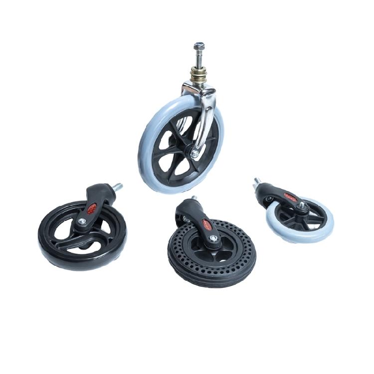 Wheelchair Wheel Replacement Parts Wheelchair Front Wheel Anti-Slip 5/6/8 Inch