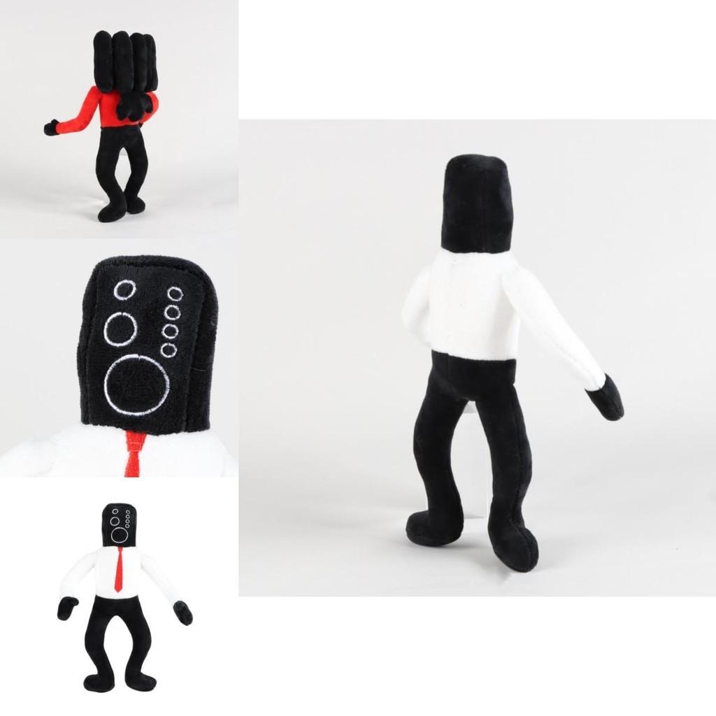 Bookfong Skibidi Toilet Speakerman Plush Toy, Funny And Adorable Animal Design, Short Plush Material, Perfect For Young Adults