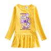 Princess Girls Kpop Rumi Zoey Mira Hunters Print Pleat Mesh Dress