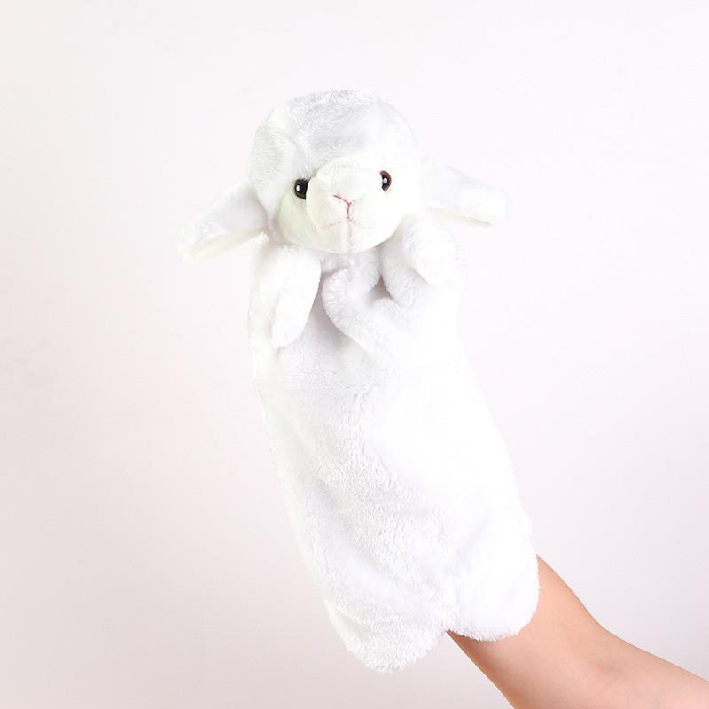 Fox Wolf Rabbit Plush Animal Hand Puppet Toy For Kids With Interactive Features