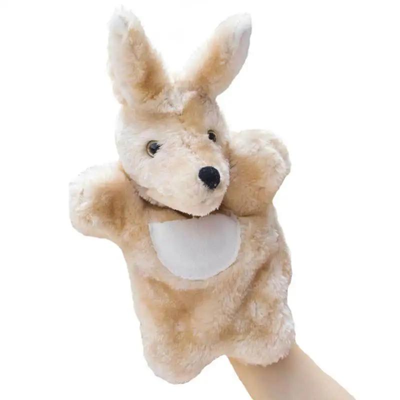 25cm Animal Hand Puppet Plush Toys Baby Educational Hand Finger Puppets Animal Stuffed Doll Toy Telling Story Kids Children Gift