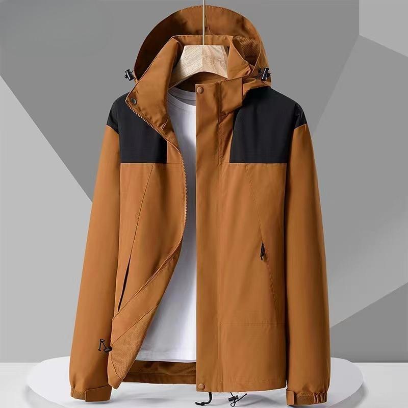 New Sports and Outdoor Women's Waterproof Waterproof Removable Hood Thin Jacket Jacket