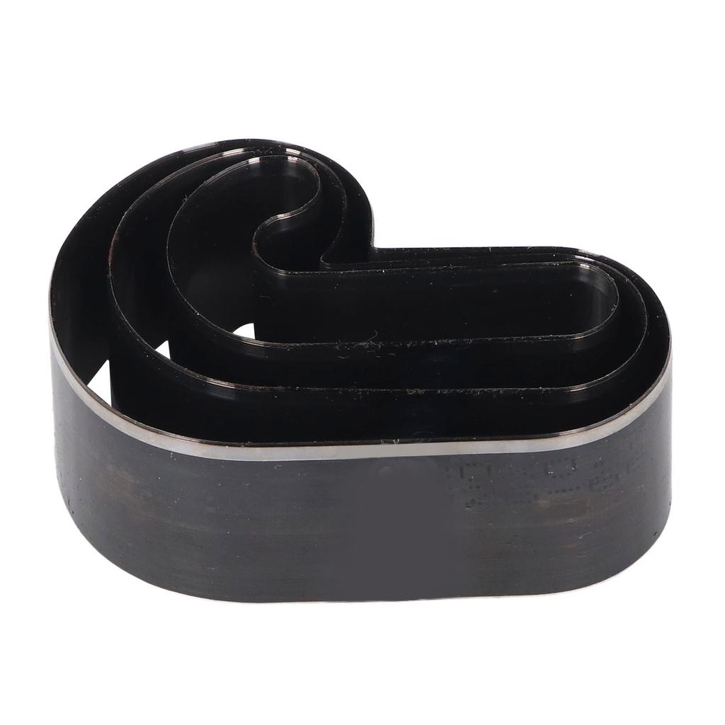 3PCS Hollow Punch Cutter Cane Shaped Cutting Dies Alloy Steel Punching Die Set for Leather Crafts