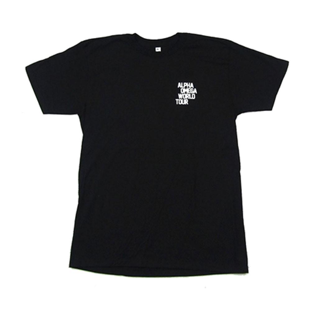 Men s Machine Gun Kelly (Music) Alpha Omega Tour T-shirt Small Black S