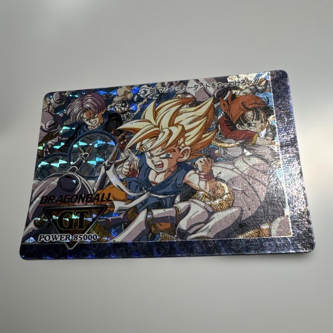 Used At that time Dragon Ball GT Amada PP Card 88 Card Carddass