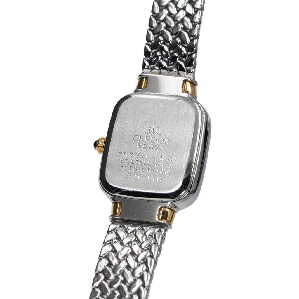 [USED] Seiko Women's Credor Watch, 18K Gold with Diamonds