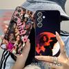 Fashion Becky G Matte TPU Mobile Phone Case for Samsung Galaxy S26 S25 S24 S23 S22 S21 S20 Note20 Plus FE Ultra Colorful Cover
