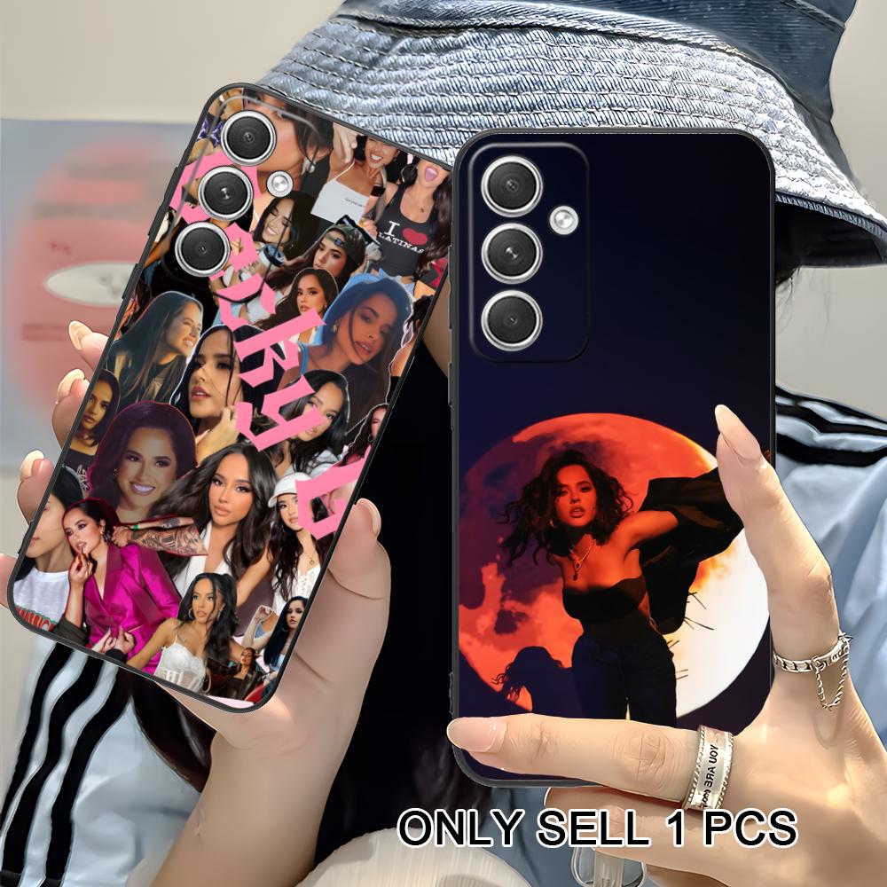 Fashion Becky G Matte TPU Mobile Phone Case for Samsung Galaxy S26 S25 S24 S23 S22 S21 S20 Note20 Plus FE Ultra Colorful Cover