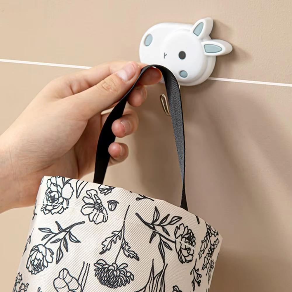 1/2pcs Multipurpose Garbage Bag Storage Dispenser Garbage Bag Organizer Cartoon Pattern Grocery Bag Holder Bottom Opening Tools