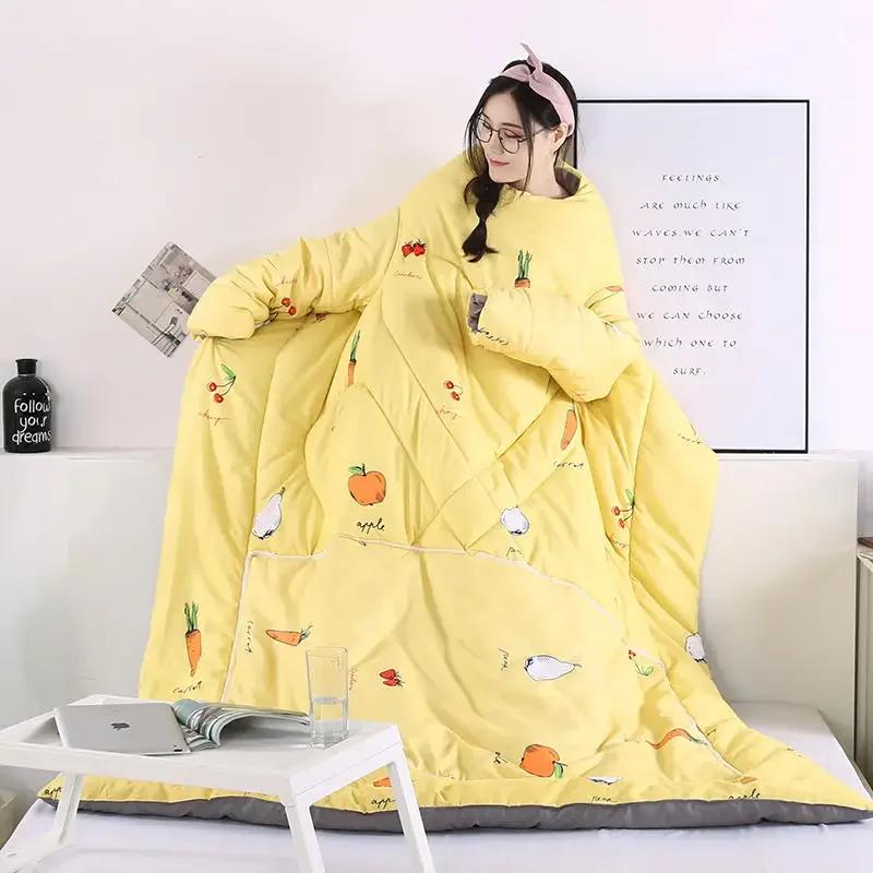 

Новое модное и удобное одеяло с рукавами, многофункциональное одеяло двойного назначения «два в одном» 150x200cm