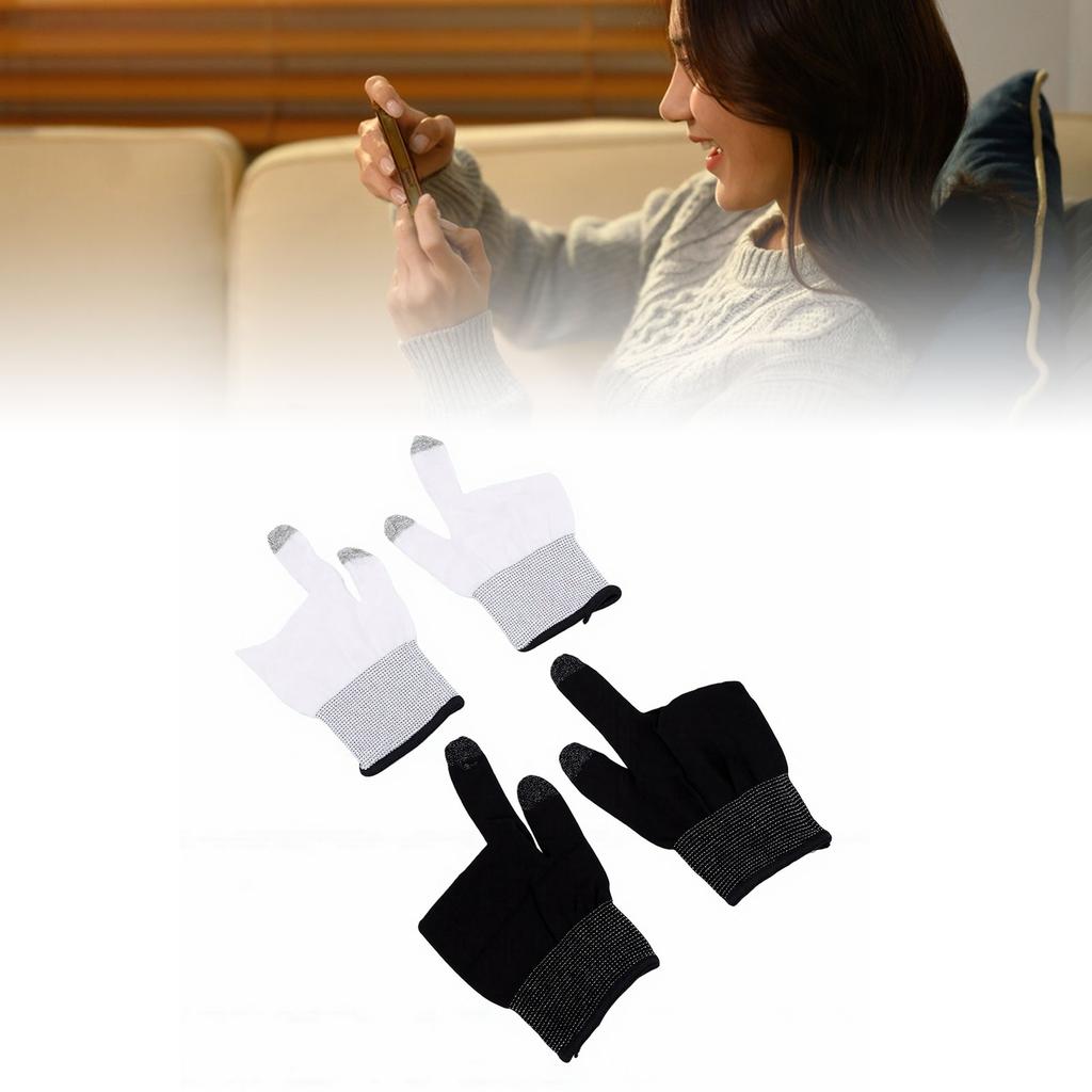 Mobile Gaming Gloves High Sensitive Seamless Touchscreen Gaming Mobile Finger Sleeves