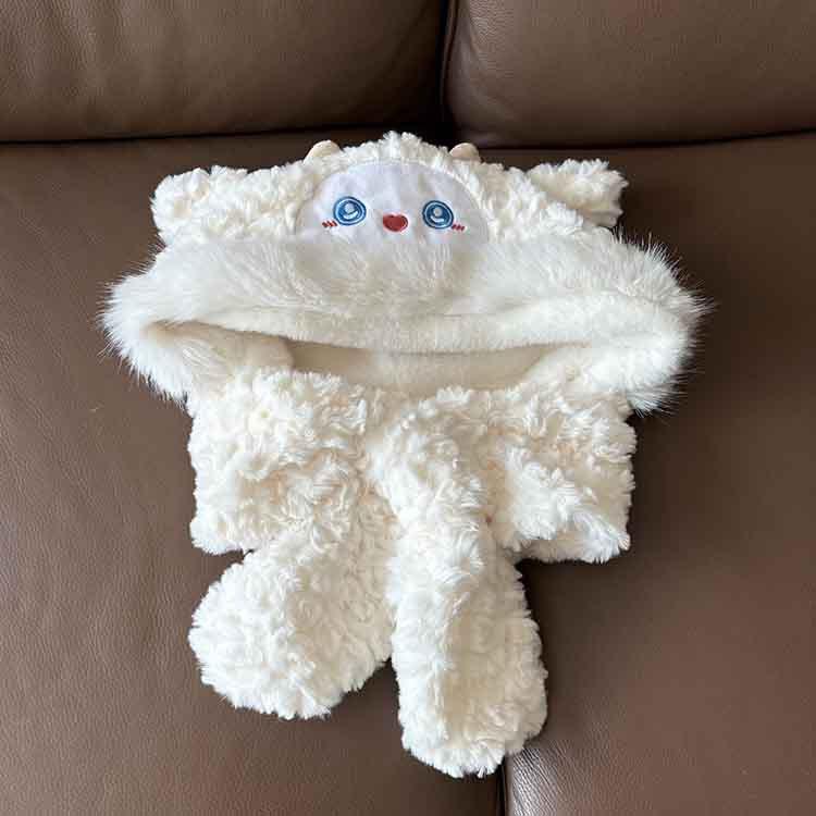 Cute Little Sheep Plush Hat Women'S Winter Cold Protection And Warm Hat Scarf Integrated Thickened Ear Protection Lei Feng Hat