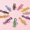 10/20pcs Color Music Note Paper Clip | Assorted Colors, Musical Note Bookmarks for Organizing Documents,Reading folder