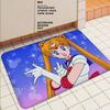 S-Sailor M-Moon Girl Anime Long Rugs Cheaper Anti-slip Modern Living Room Balcony Printed Bedside Area Rugs