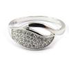 White 'Goddess' Silver Ring