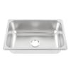 12.44x8.11x3.94in Zlewozmywak kuchenny Stal nierdzewna 304 z otworem odpływowym 40 mm Zlewozmywak barowy Jednokomorowy