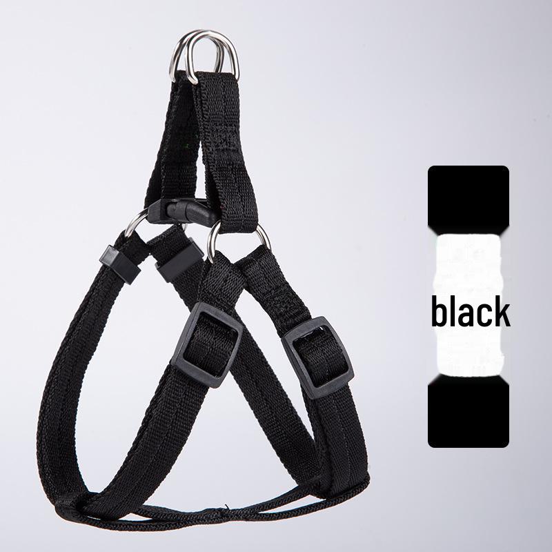 

Поводок-цепочка для собак с одним ремнем: Поводок-жилет для маленьких собак породы корги XS (2-7 lbs) чёрный