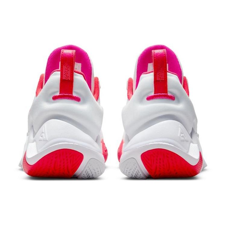 Nike Giannis Immortality EP 'Rose' (Unisex) White / Pink Prime / Pure Platinum / Siren Red Basketball Shoes DC6927 101