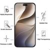 4 Verre Trempé pour iPhone 18 Pro Max, Protection Anti-Rayures 9H Résistant Transparent