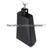 8-inch Black Metal Iron Cowbell Stand - Orff Percussion Drum Accessory