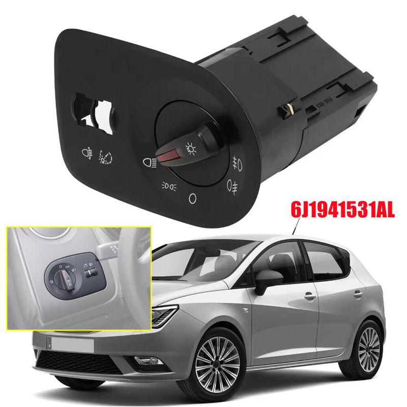 6J1941531AL 6J1941531J 6J1941531AM For Seat Ibiza 2009-2015 Headlight Fog Lamp Fog Light Control Switch Button Cover Cap