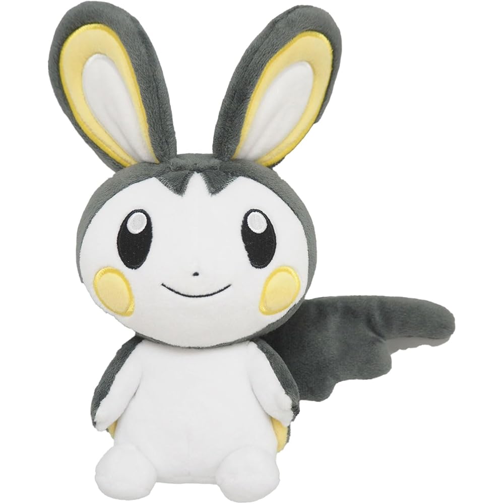 Sanei Trade Pocket Monsters All Star Collection Emonga Plush Toy 21cm Height Soft Toy