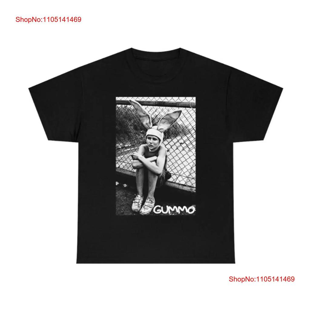 GUMMO New Black T Shirt Funny s Movie Punk Kids vintage Washed designer clothes Soft Comfortable graphic Unisex Stretched