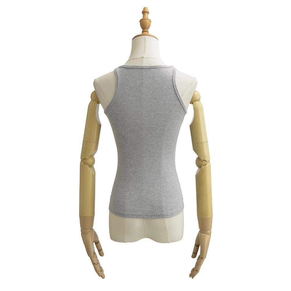 Crop Tops Damen Einfarbige Quadratischer Ausschnitt Camis Camisole Mode Tube Top Damen Ärmellos
